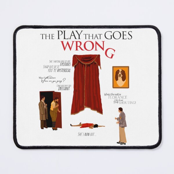Item preview, The Play That Goes Wrong designed and sold by I8PennePasta.