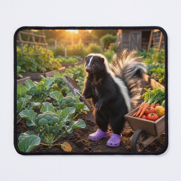 Item preview, Skunk Gardener designed and sold by Tridentulus.