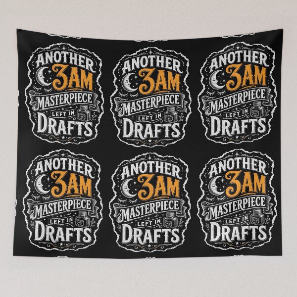 Item preview, 3AM Drafts Masterpiece Shirt designed and sold by NeuralDraft.