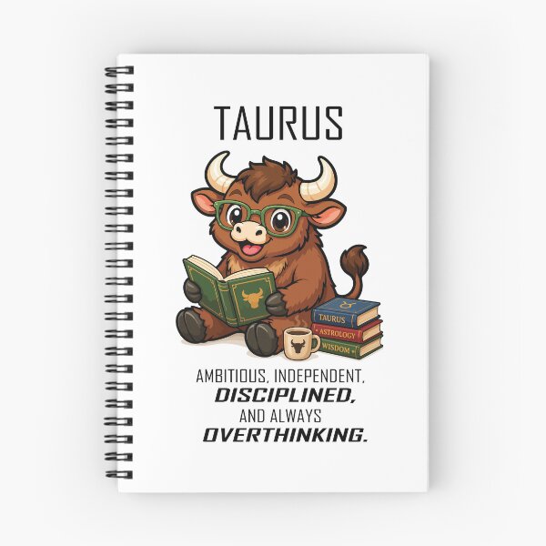 Aperçu de l'œuvre Taureau - Toujours à trop réfléchir. créée et vendue par Remake Design Lab.