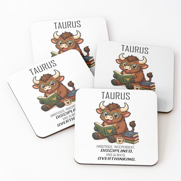Item preview, Taurus - Always Overthinking.  designed and sold by Remake Design Lab.