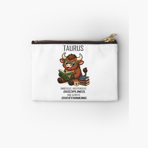 Item preview, Taurus - Always Overthinking.  designed and sold by Remake Design Lab.