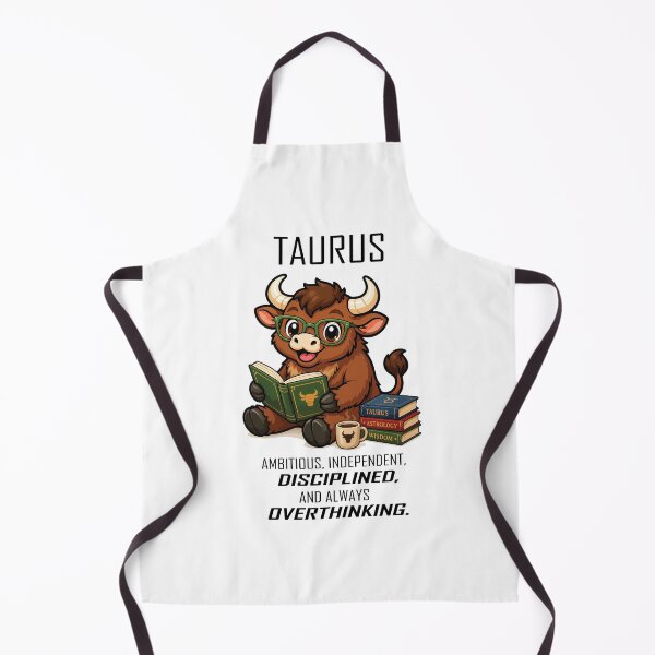 Item preview, Taurus - Always Overthinking.  designed and sold by Remake Design Lab.