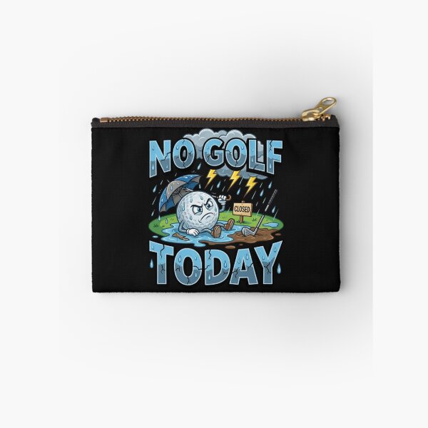 Item preview, No Golf Today Funny Rainy Day Frustration Design designed and sold by manmoo.