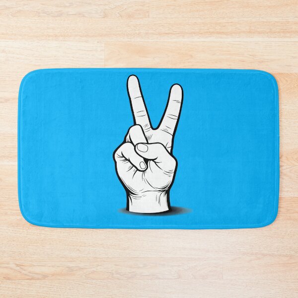 Item preview, V for victory/peace (V-sign) hand gesture T-shirt design designed and sold by SamiVaporStudio.