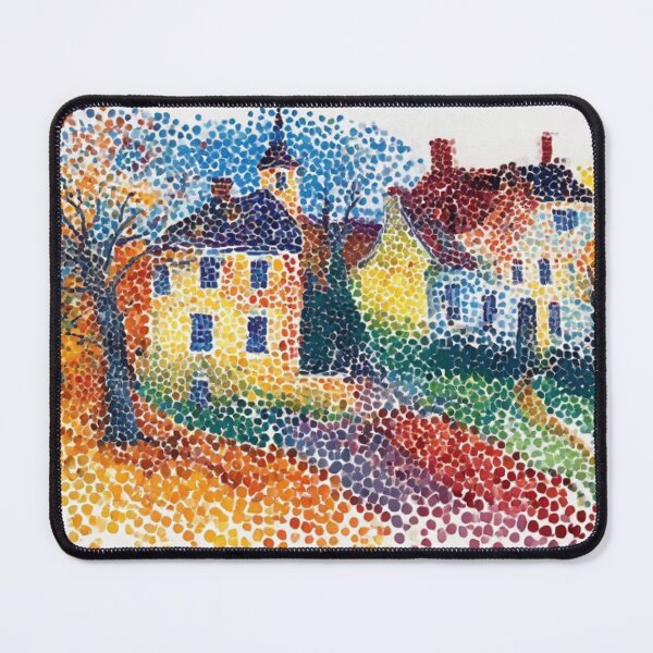 Item preview, Pointillist Autumn Afternoon designed and sold by TinCatOutPost.