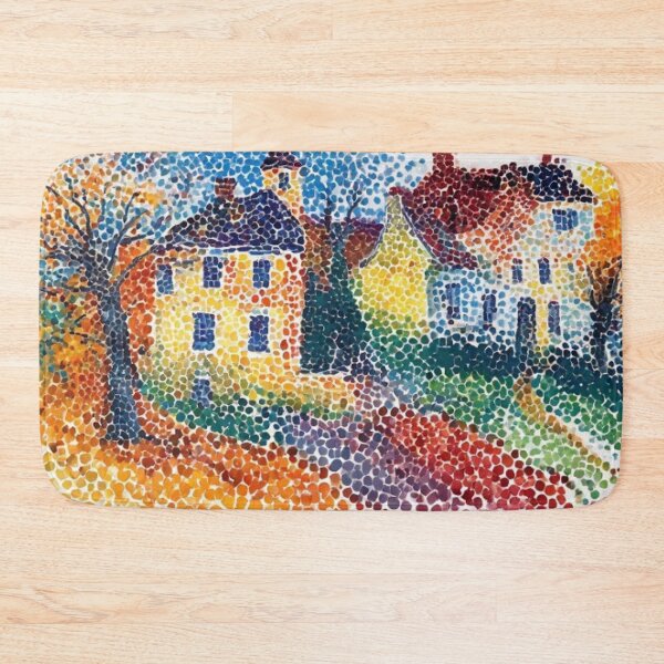 Item preview, Pointillist Autumn Afternoon designed and sold by TinCatOutPost.