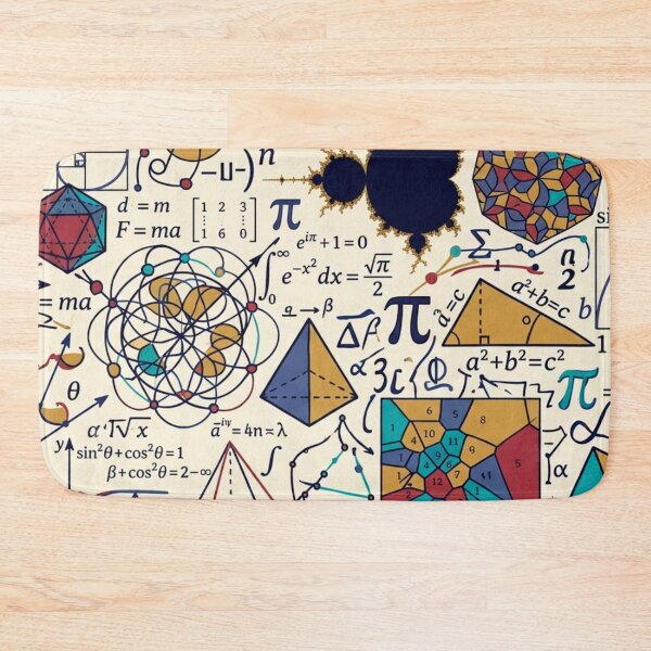 Item preview, Mathematical Universe: STEM & Science Pattern designed and sold by edstorebeaches.