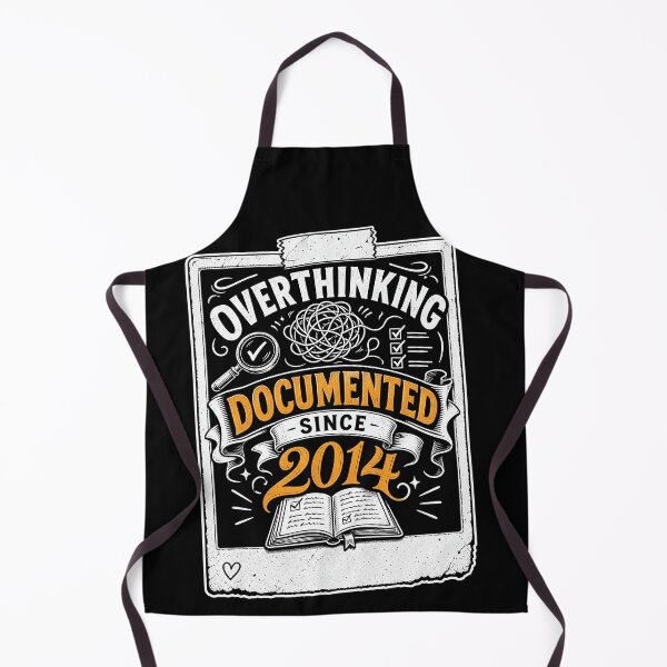 Item preview, Overthinking Documented Since 2014 designed and sold by NeuralDraft.