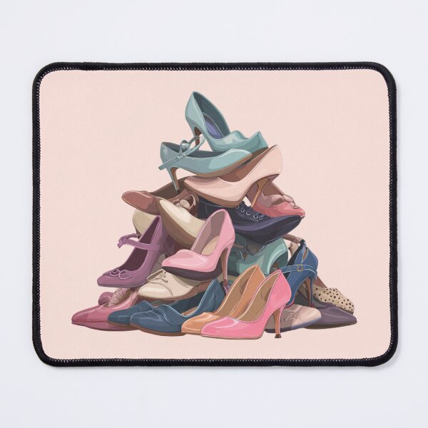 Item preview, Stack of shoes designed and sold by bubblyrainbow.