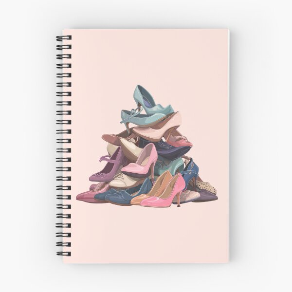 Aperçu de l'œuvre Pile de chaussures créée et vendue par bubblyrainbow.