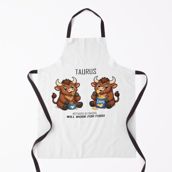 Item preview, Taurus - I love Snacks designed and sold by Remake Design Lab.