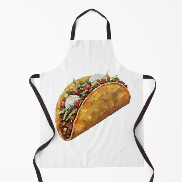 Item preview, Supreme Taco Colorful Palette Knife Art Playful Food Design designed and sold by GymTanLaundry.