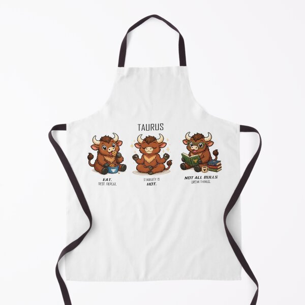 Item preview, Taurus - Eat. Rest. Repeat.  designed and sold by Remake Design Lab.