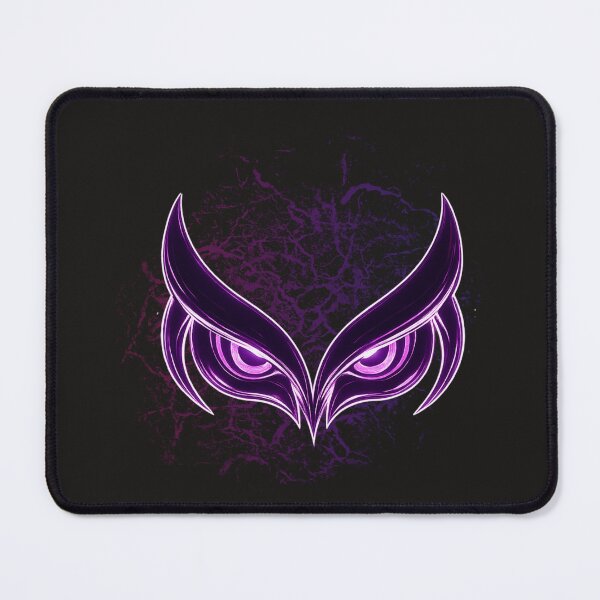 Item preview, Neon Demon Owl Eyes | Dark Glowing Cyberpunk Design designed and sold by Ink & Soul.