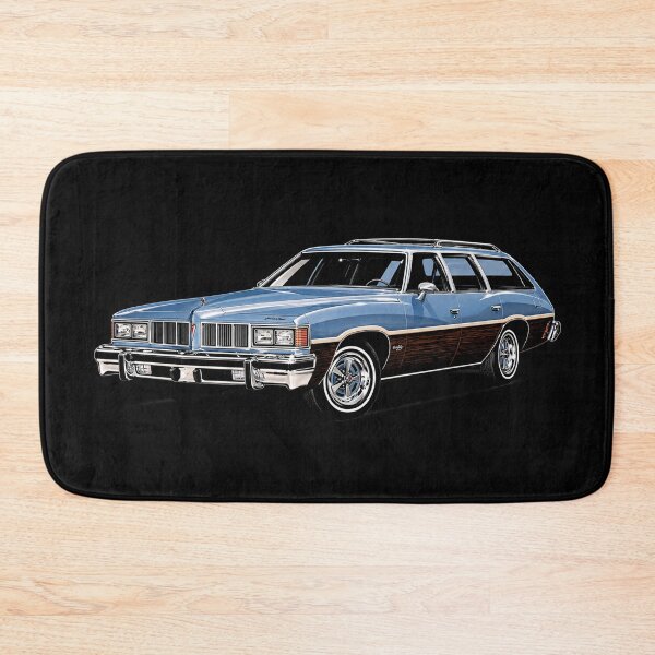 Item preview, 1976 Pontiac Grand LeMans Safari Wagon – Classic Woodgrain Wagon Art designed and sold by Stinky Lincy's Apparel Company.