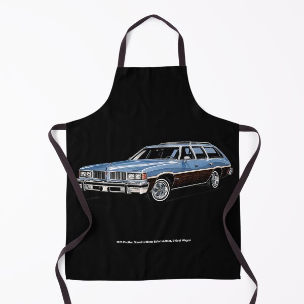 Item preview, 1976 Pontiac Grand LeMans Safari Wagon – Classic Woodgrain Wagon Art designed and sold by Stinky Lincy's Apparel Company.