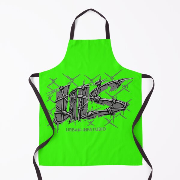 Item preview, UIS Barbed Wire Logo - Urban Ink-Studio Gritty Emblem designed and sold by Urban-InkStudio.