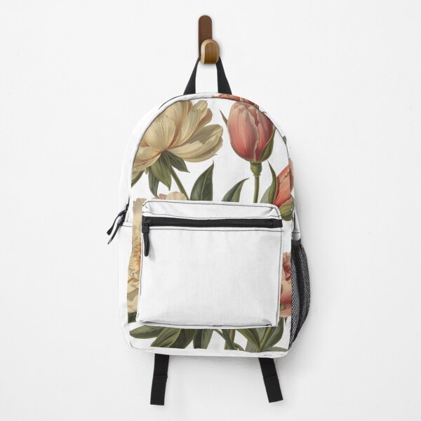 Item preview, Vintage Botanical Bloom – Peony & Tulip Harmony designed and sold by Joyfulfabric.
