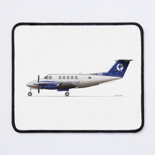 Item preview, BEECH B200 KINGAIR designed and sold by Grubby Fingers Aircraft Illustration.