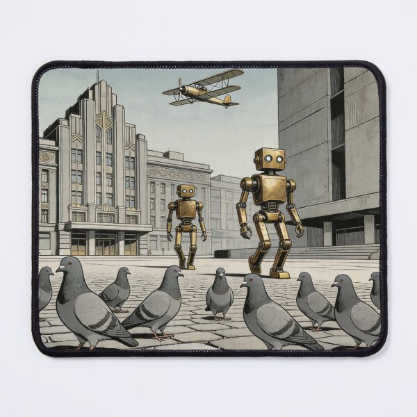 Item preview, Pigeon Resistance designed and sold by HabitableMoons.
