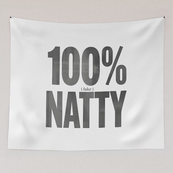 Item preview, 100% (fake) NATTY Gym Humor Shirt designed and sold by 3GCC.