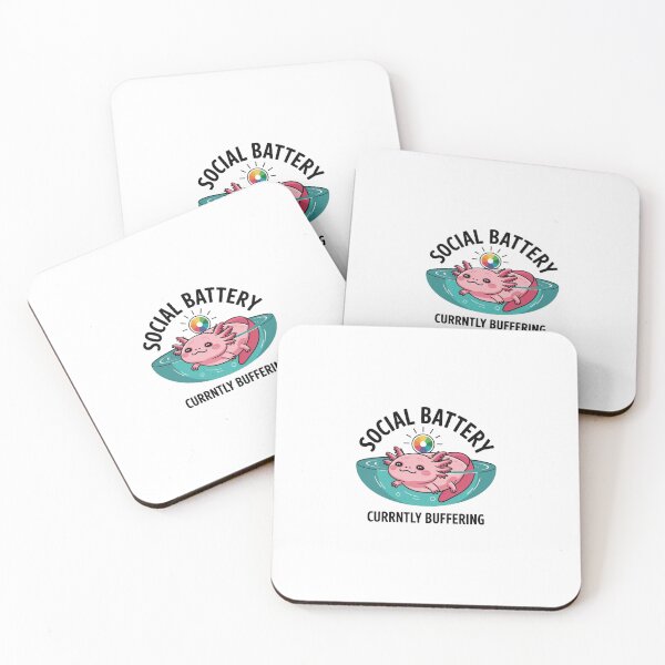 Item preview, Mischievous Social Anxiety Axolotl Burnout Meme Art designed and sold by Mr-wow.