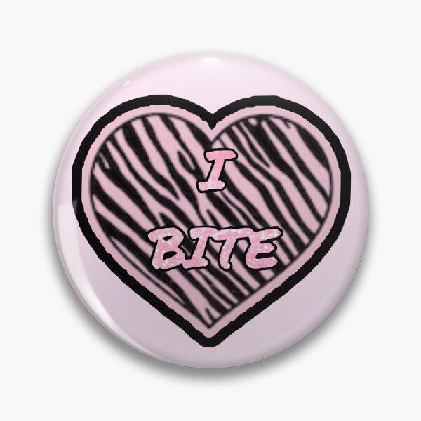 Item preview, I Bite <3 designed and sold by PopBubbleShop.