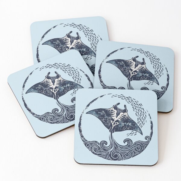 Item preview, Manta Fish Swirl designed and sold by Gkinoki.