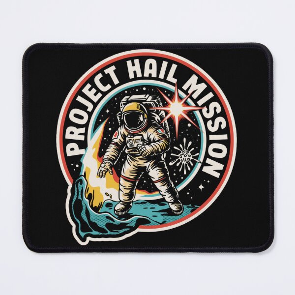 Item preview, Space Mission Patch Astronaut Retro Design designed and sold by ChillDrop.