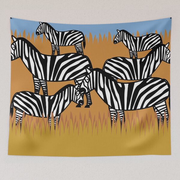 Item preview, Dazzle of Zebras designed and sold by ROSE ANN BANILAR.