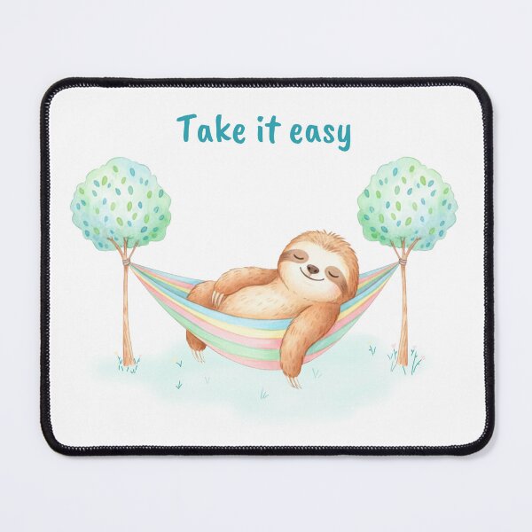 Item preview, Take It Easy Sloth Little Steps Series designed and sold by HumTumMe.