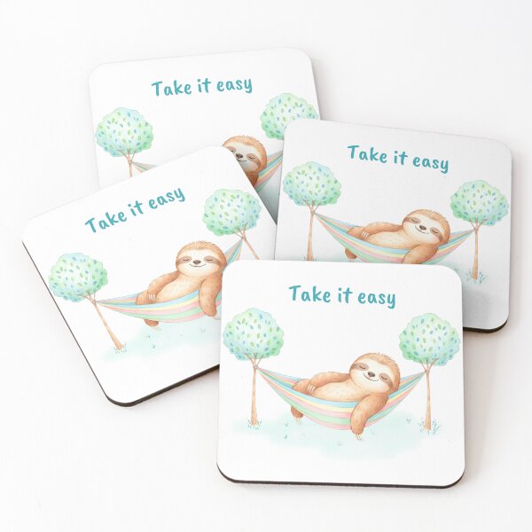 Item preview, Take It Easy Sloth Little Steps Series designed and sold by HumTumMe.