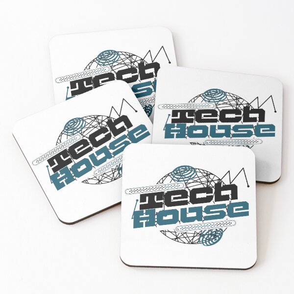Item preview, TECH HOUSE - Y2K Wire Frame (Black) designed and sold by Discothreadz.