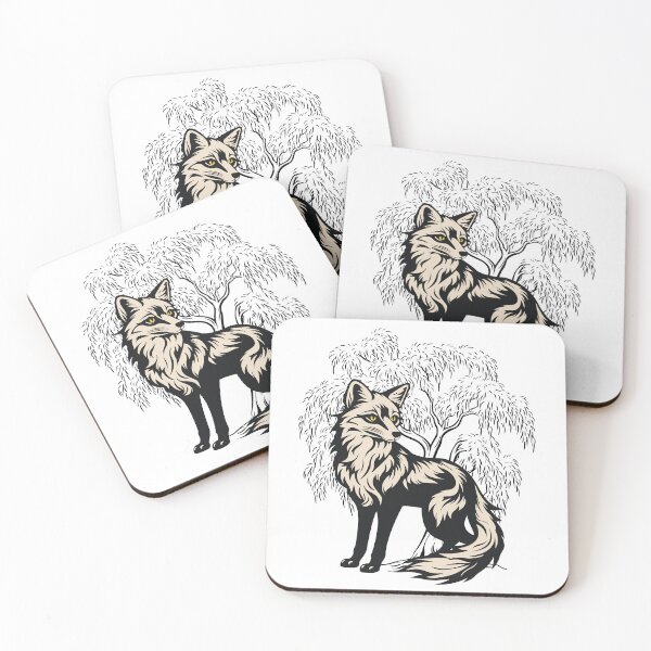 Item preview, Mystic Wolf Line Art designed and sold by yuki-hana.
