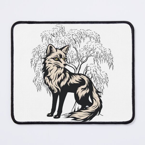 Item preview, Mystic Wolf Line Art designed and sold by yuki-hana.