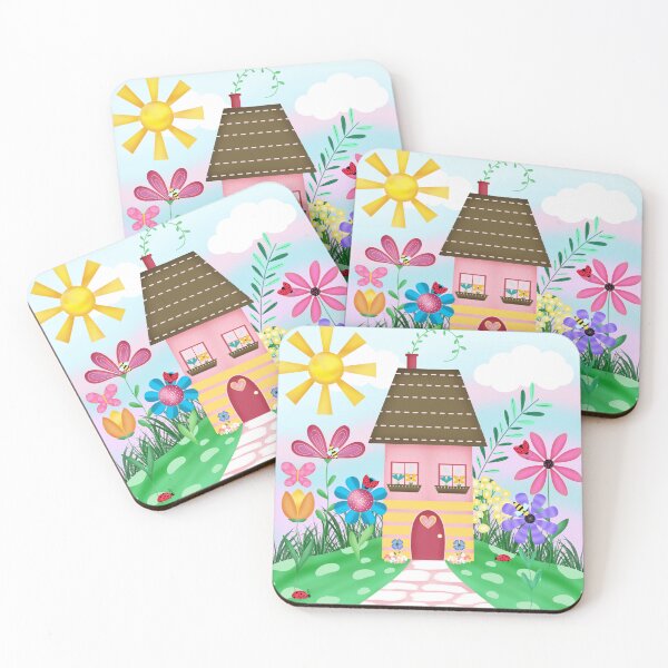 Item preview, Sunny Day Cottage ( background ) designed and sold by NotPrettyinPink.