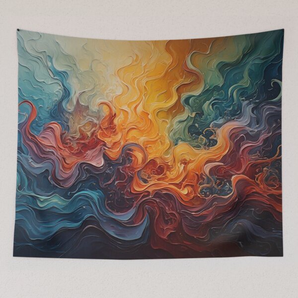 Item preview, Fire and Smoke designed and sold by TinCatOutPost.