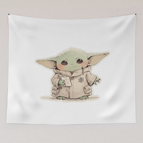 Item preview, BABY YODA PARAMEDIC designed and sold by LIS AND MELIVERSO.