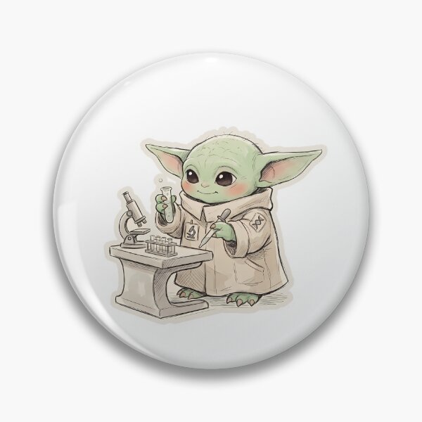 Artikelvorschau, BABY YODA LABORTECHNIKER entworfen und verkauft von LIS AND MELIVERSO.