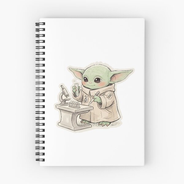 Item preview, BABY YODA LAB TECH designed and sold by LIS AND MELIVERSO.