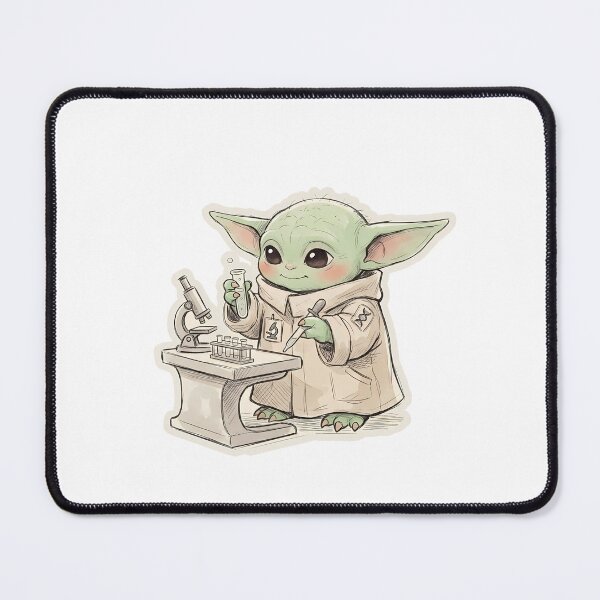Item preview, BABY YODA LAB TECH designed and sold by LIS AND MELIVERSO.