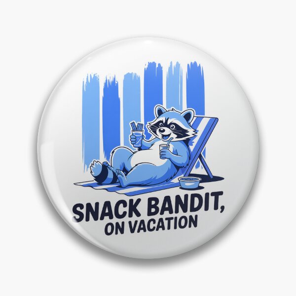 Item preview, Snack Bandit, On Vacation designed and sold by theartfulaspie.