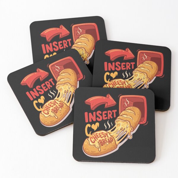 Item preview, Insert Cheesy Bread Delicious Food Illustration designed and sold by manmoo.