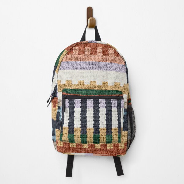 Item preview, Colorful Woven Stripe Pattern Rug Texture – Modern Geometric Textile Design designed and sold by Timegraf.