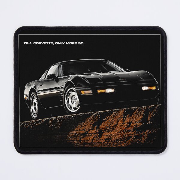 Item preview, Corvette ZR-1 C4 – Black American Performance Icon Art designed and sold by Stinky Lincy's Apparel Company.