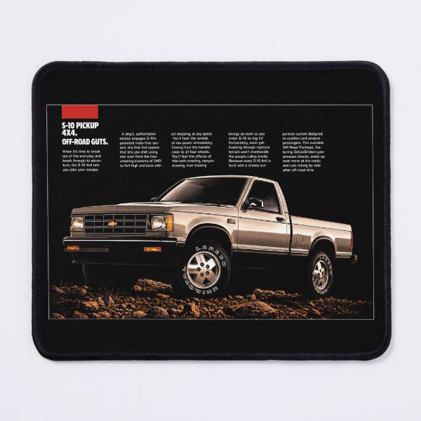 Item preview, Chevy S-10 Pickup 4x4 – Vintage Off-Road Truck Illustration designed and sold by Stinky Lincy's Apparel Company.