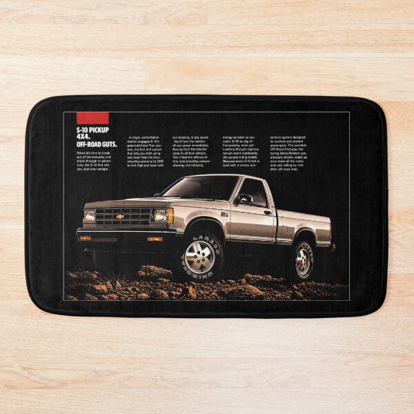 Item preview, Chevy S-10 Pickup 4x4 – Vintage Off-Road Truck Illustration designed and sold by Stinky Lincy's Apparel Company.