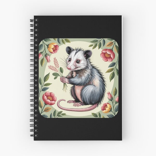 Item preview, Botanical Opossum Portrait designed and sold by theartfulaspie.