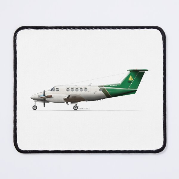 Item preview, BEECH B200 KINGAIR designed and sold by Grubby Fingers Aircraft Illustration.